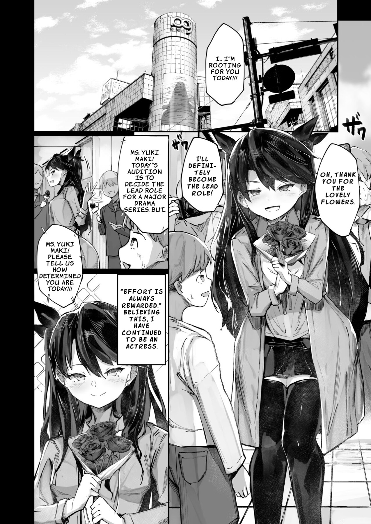 Hentai Manga Comic-The Downfall of an Actress Corrupted by Pleasure   Part 1-Read-3